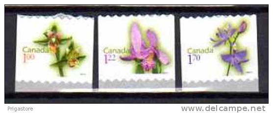 CANADA 2010 Série Courante Orchidées Neuf 1er Choix ** - Unused Stamps