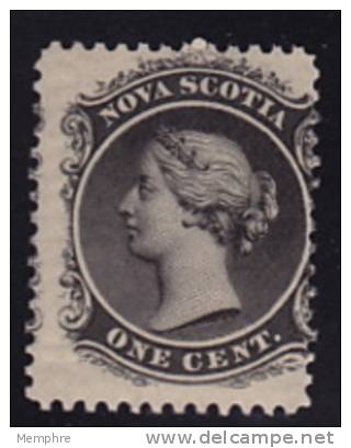 One Cent Black Sc 8b  MNH - Unused Stamps