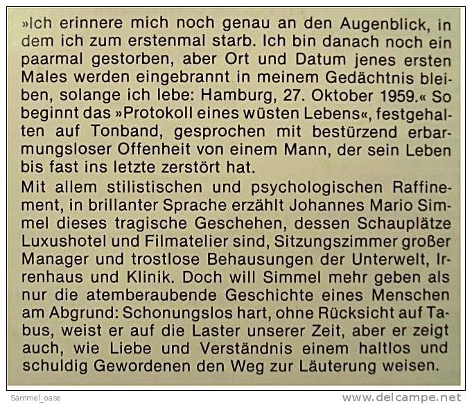 4 Johannes Mario Simmel Bücher - Gebundene Ausgaben - Gott Schützt Die Liebenden , Affäre Nina B. - Colis