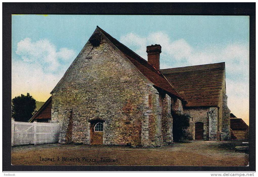 RB 851 - Early Postcard - Thomas A Becket's Palace At Tarring Worthing Sussex - Worthing