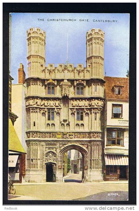 RB 851 - Postcard - The Christchurch Gate Canterbury Kent - Canterbury