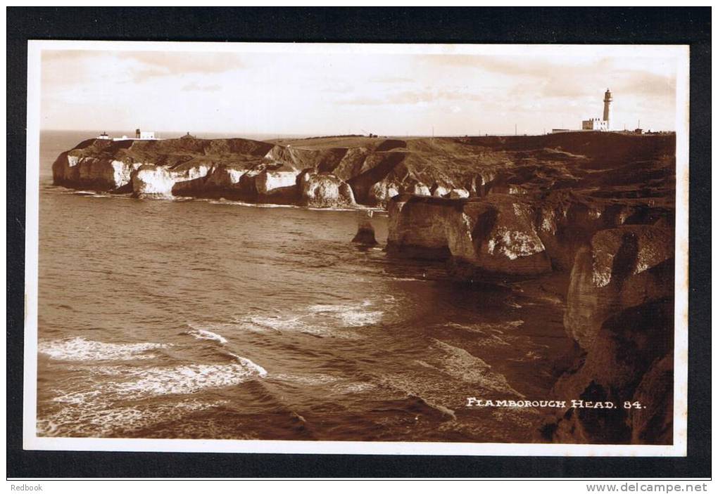 RB 851 - Bamforth Real Photo Postcard -  Flamborough Head &amp; Lighthouse Yorkshire - Other & Unclassified