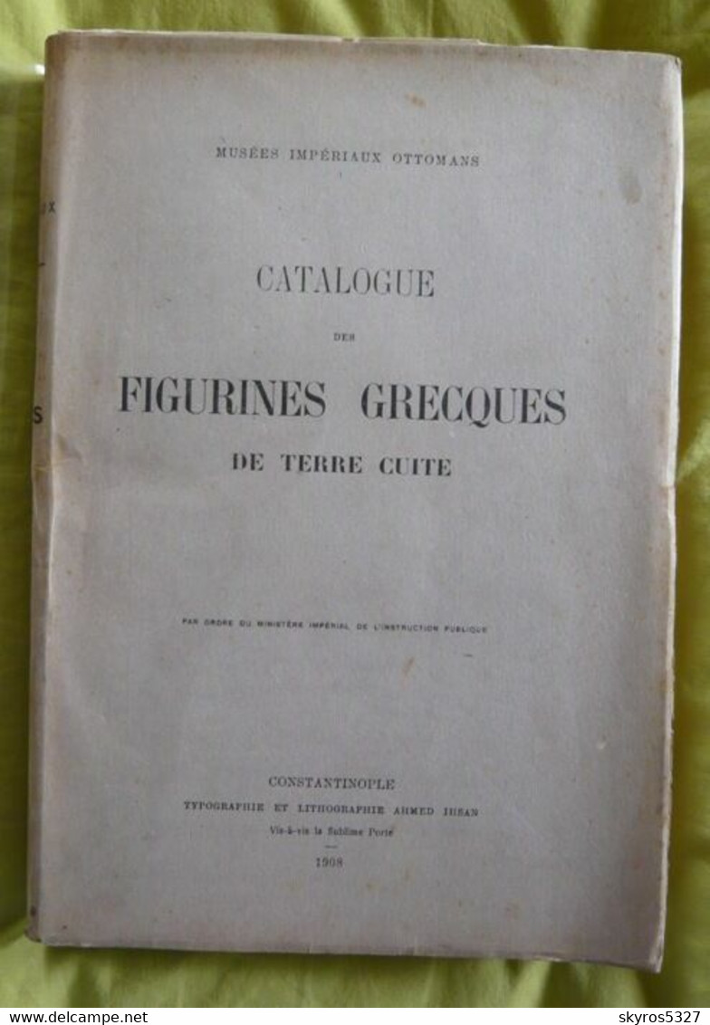 Catalogue Des Figurines Grecques De Terre Cuite - Archéologie