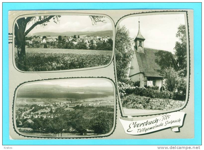 Postcard - Ebersbach    (V 8867) - Eberbach