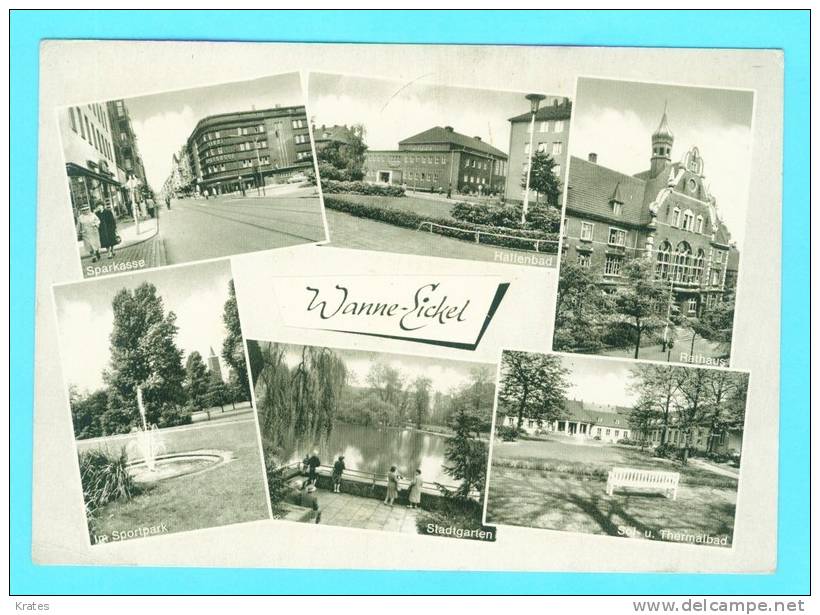 Postcard - Wanne-Eickel    (V 8879) - Herne