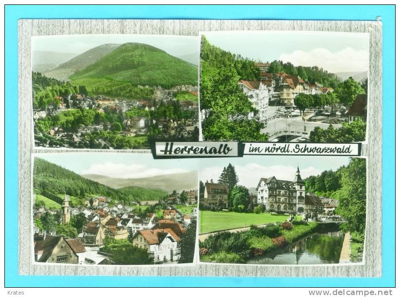 Postcard - Herrenalb  (V 8884) - Bad Herrenalb