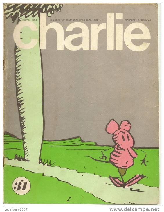 CHARLIE  N° 31    Couverture   ? - Other Magazines