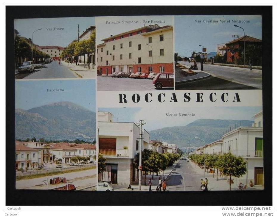 ^ ROCCASECCA FROSINONE VIA CASILINA STAZIONE MOTEL MOLLICONE U3 - Frosinone