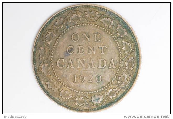 Canada - George V - 1 Cent - 1920 - Canada