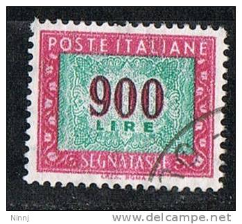 Italia Segnatasse 1984/92 "Stelle"   £. 900 Usato Sicuro - Strafport