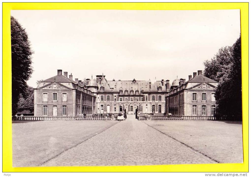 * Beloeil (Hainaut - La Wallonie) * (Carte Photo) Le Chateau Vu De Face, Kasteel Gezien Vanaf Ingang, Castle, Schloss - Beloeil