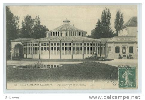 Saint Amand Thermal - Vue Extérieure De La Piscine - CPA - Saint Amand Les Eaux