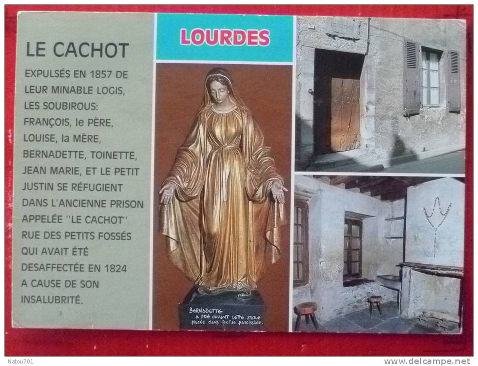 V7-65-haute Pyyrenees-lourdes-le Cachot-prison-- - Lourdes