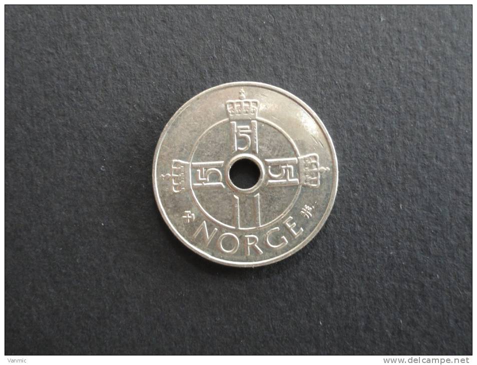 1998 - 1 Krone - Norvège - Norway - Norway