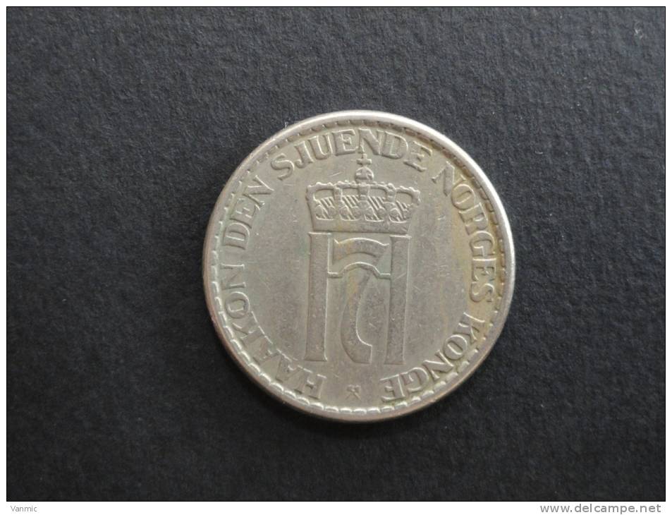 1957 - 1 Krone - Norvège - Norway - Norvège