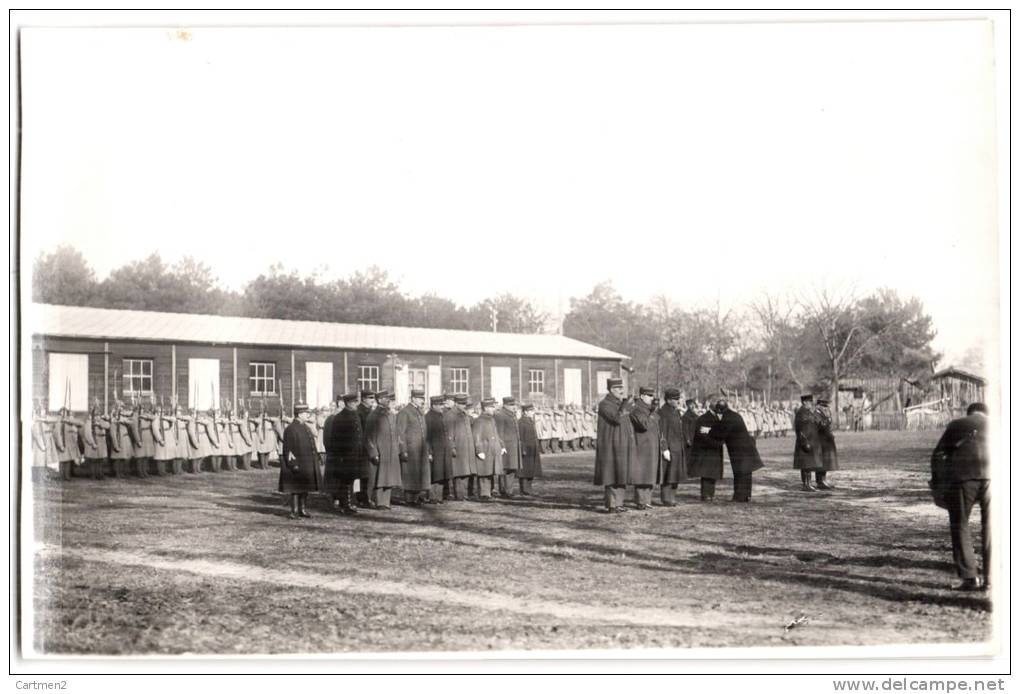 PHOTOGRAPHIE ANCIENNE : LA FETE DU CAMP DE CAZAUX LE 3 JUILLET 1927 REMISE DECORATION MILITAIRE GUERRE 33 GIRONDE - Other & Unclassified