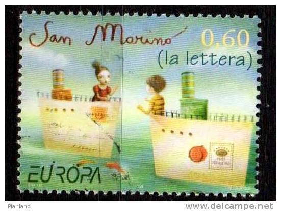 PIA - SAN MARINO - 2008 : Europa  - (Yv  2136) - Used Stamps