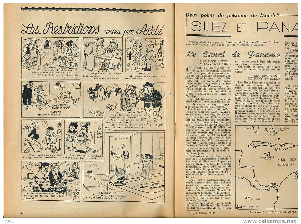 Les Cahiers Du Maine Libre (n° 16, Mars 1946) : Haras Du Pin, Suez, Panama, Rotterdam, Zuyderzée, Saint-Georges-sur-Erve - 1900 - 1949