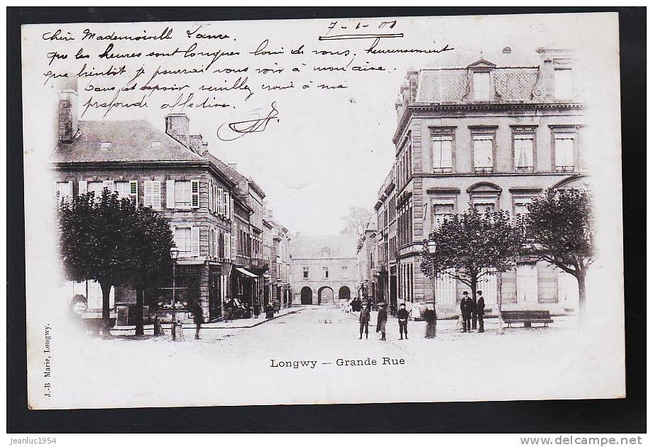 LONGWY EN 1900                           ISSUE D UN ALBUM DE FAMILLE VOIR PLUS BAS - Longwy