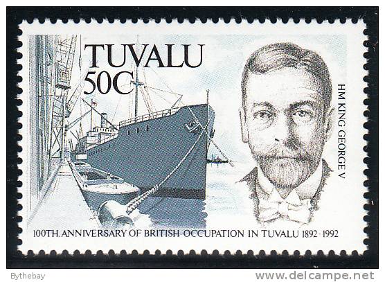 Tuvalu MNH Scott #591 50c King George V - Centenary Of British Annexation - Tuvalu