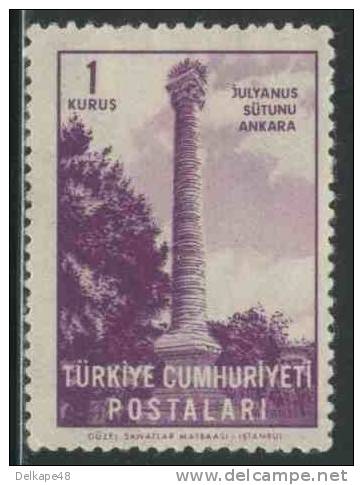 Turkey Turquie Turkei 1963 Mi 1896 YT 1639 SG 1995 ** Julian's Column, Ankara / Julianus-Säule / Colonne De Julianus - - Unused Stamps