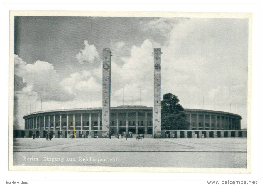 BERLIN (Allemagne) - CPA - Reichssportfeld,  Olympischen Spiele 1936 - Jeux Olympiques - Grunewald