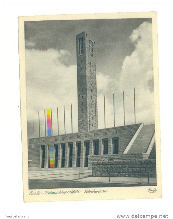 BERLIN (Allemagne) - CPA - Reichssportfeld, Glockenturn, Olympischen Spiele 1936 - Jeux Olympiques - Grunewald