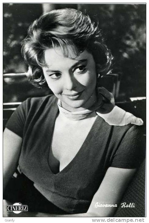 CINEMA GIOVANNA RALLI 1960 CINERIZ - Actors