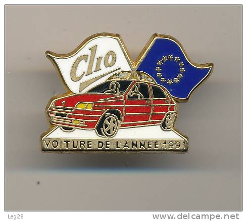 CLIO VOITURE DE L'ANNEE 1991 - Renault