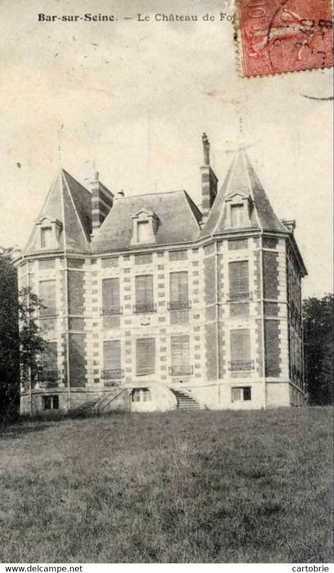 Dépt 10 - BAR-SUR-SEINE - Le Château De Fontacre - Bar-sur-Seine