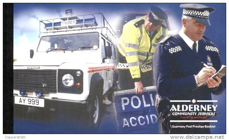 (015) Alderney  Police Services Booklet / Carnet / Heftchen / Boekje  ** / Mnh  Michel MH 6 - Alderney