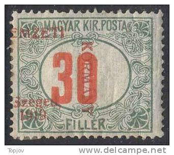 UNGARN - HUNGARY - ERROR - SZEGED - *MLH  - 1919 - Szeged