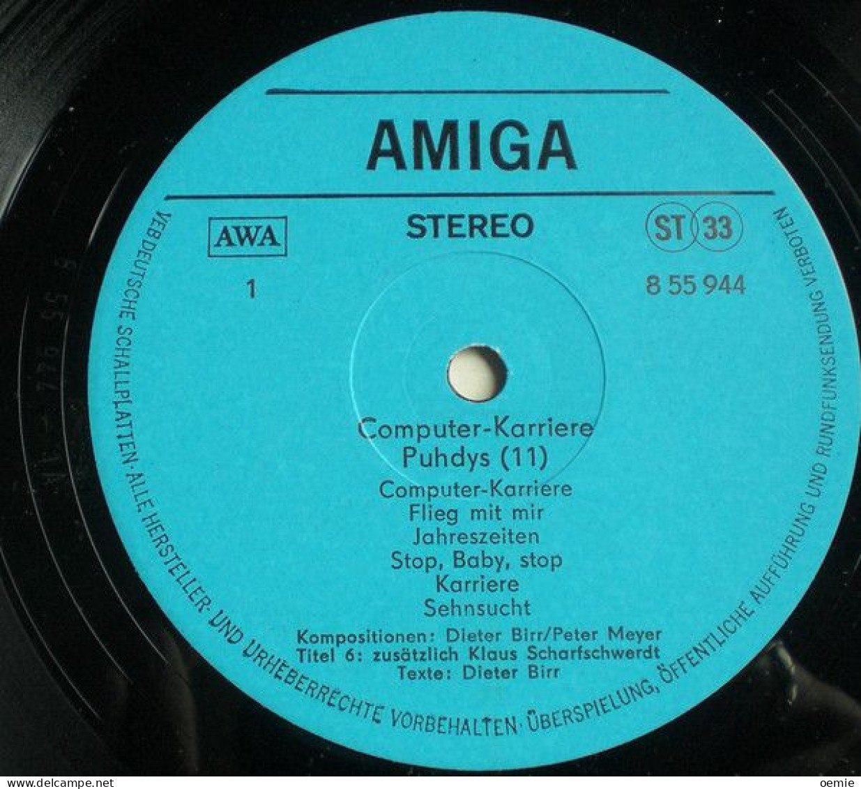 PUHDYS 11 °  AMIGA   COMPUTER  HARRIERE - Other - German Music