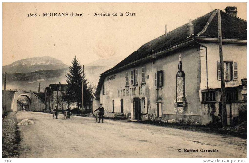 /38/  MOIRANS  AVENUE DE LA GARE - Moirans