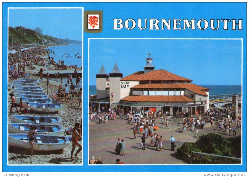 Cp , Angleterre , Dorset , Bournemouth , Ed : J. Perkins , SBO 46 , Vierge , Multi-vues - Bournemouth (ab 1972)