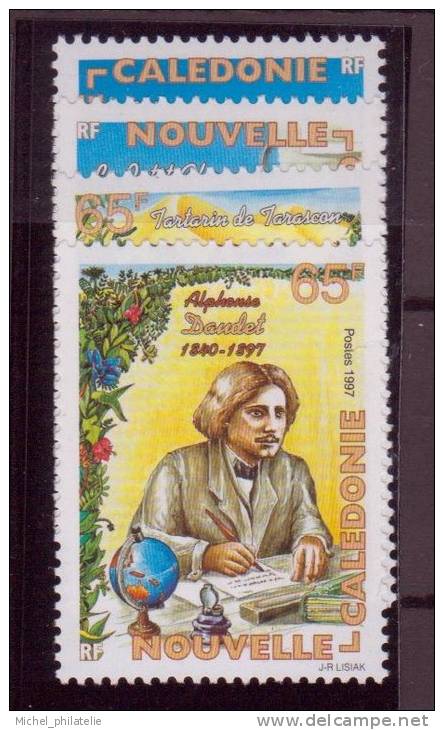 Nouvelles Calédonie N°726/729**  Neuf Sans Charniere Alphonse Daudet - Unused Stamps