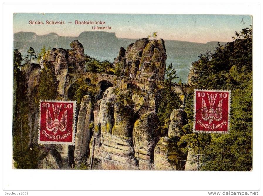 BC62214 Sachs Schweiz Bastei Bridge Lilienstein Used Perfect Shape 2 Scans - Koenigstein (Saechs. Schw.)