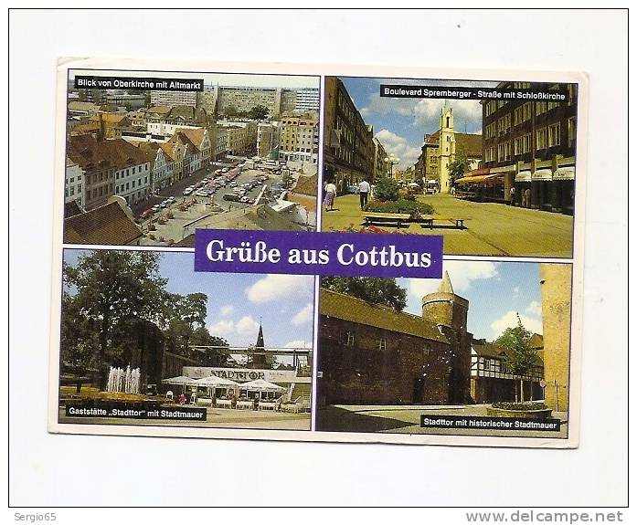 COTTBUS-traveled - Cottbus