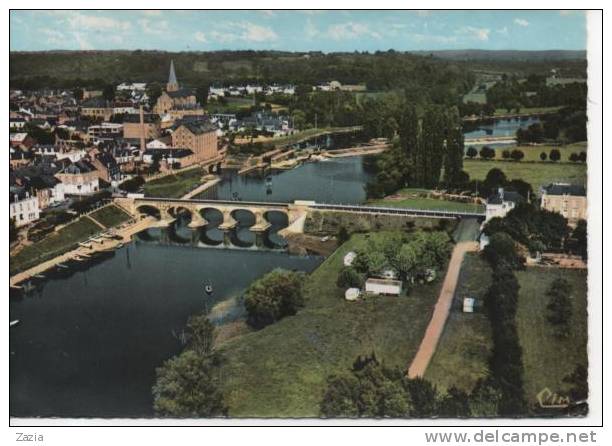 49.649/ CHATEAUNEUF SUR SARTHE - Vue Generale Aerienne Cpsm - Chateauneuf Sur Sarthe