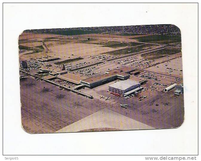 STAPLETON FIELD-DENVER -DENVERS GREAT AIR TERMINAL- Traveled 1959th - Denver