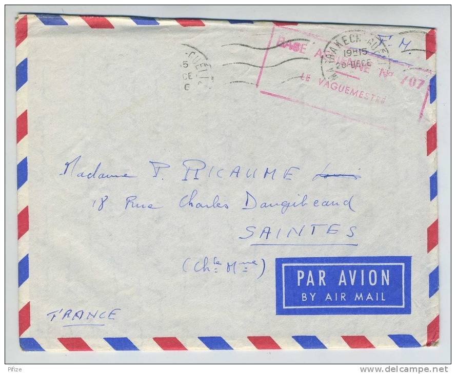 (Aviation) Correspondance Pilote Originaire D'Oléron. 1957 Maroc. Accident. Avis De Décès. - Documenti