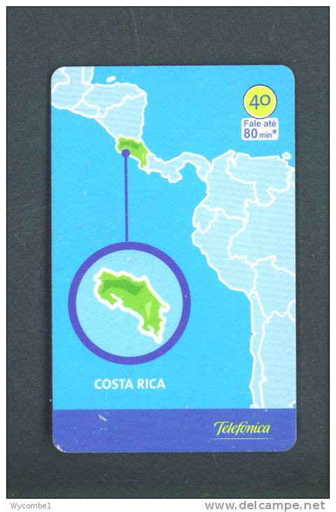 BRASIL  -  Inductive Phonecard As Scan - Brésil