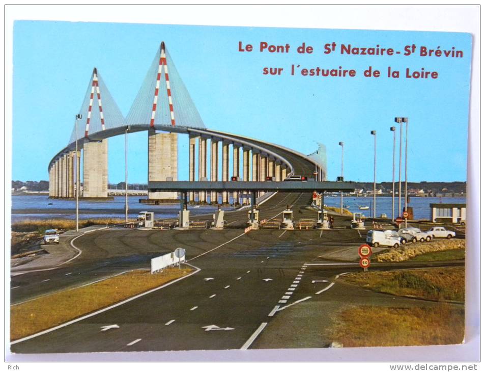 CPM (44) - Le Pont De St Nazaire - St Brévin Sur L'Estuaire De La Loire (péage) - Voitures De L'époque - Saint-Brevin-les-Pins