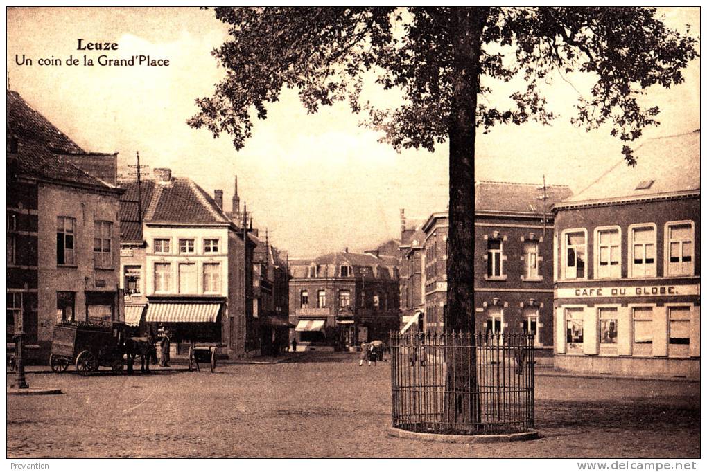 LEUZE - Un Coin De La Grand'Place - Superbe Carte - Leuze-en-Hainaut