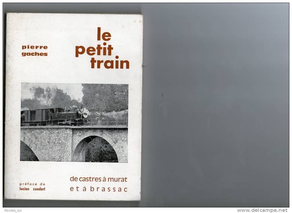 Le Petit Train De Castres A Murat Et A Brassac - PIERRE GACHE - Vide