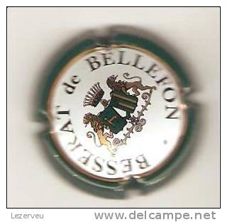 CAPSULE MUSELET CHAMPAGNE BESSERAT DE BELLEFON MULTICOLORE CONTOUR VERT - Besserat De Bellefon