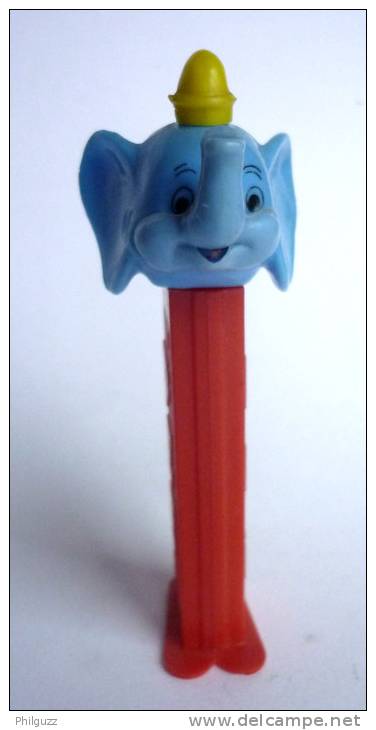 RARE PEZ DUMBO - DISNEY 80s Pied Fin - Thin Feet  3 942 683 - Pez