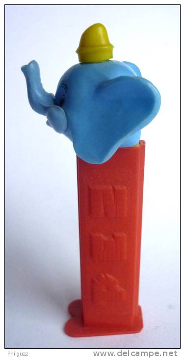 RARE PEZ DUMBO - DISNEY 80s Pied Fin - Thin Feet  3 942 683 - Pez