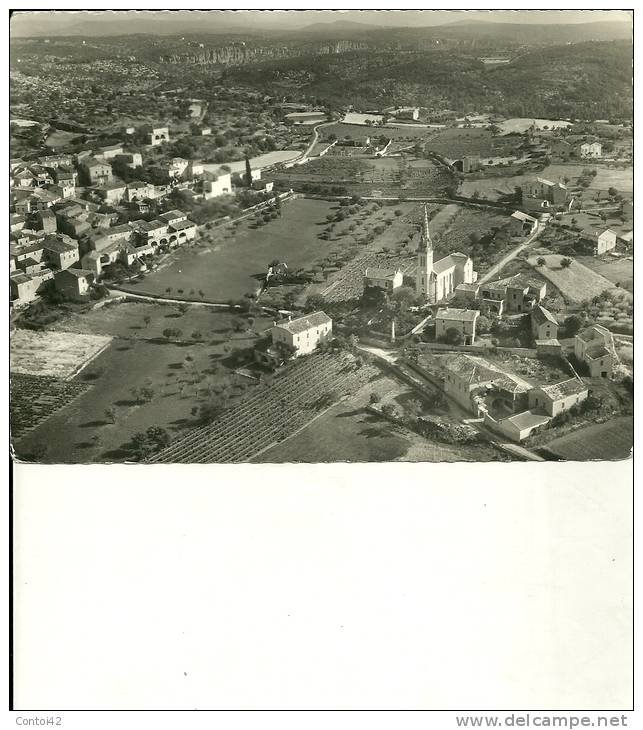 07 CHAUZON VUE GENERALE AERIENNE ARDECHE - Autres & Non Classés