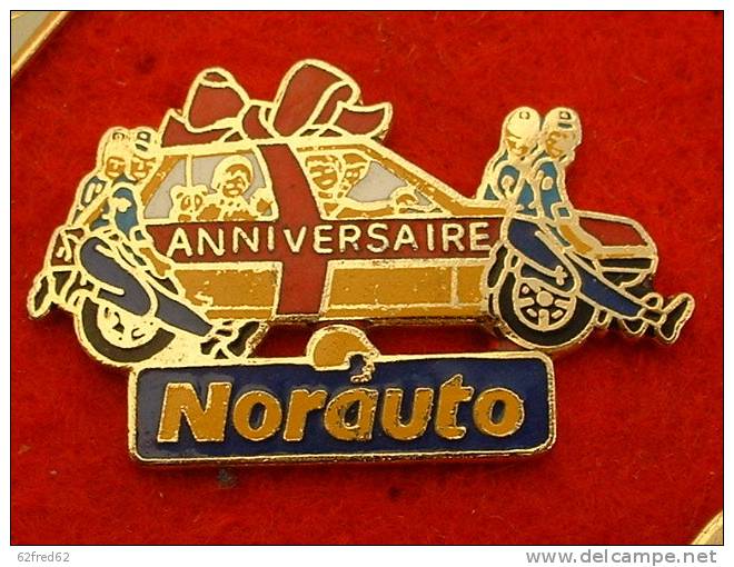 PIN´S PEUGEOT 205  - NORAUTO ANNIVERSAIRE - Peugeot